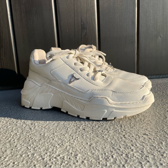 WINDSOR SMITH carte white sneakers size US10 - Picture 10 of 13